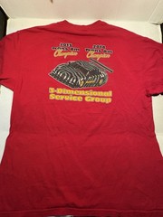 Pontiac Trans Am Graphic T Shirt 3-Dimensional Services Champions 2013-2014