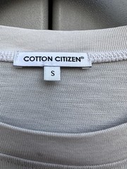 Cotton Citizen Presley Tee Vintage Oatmeal Sz S NWT Light Weight Jersey Cotton