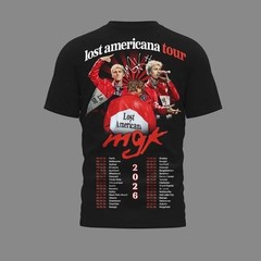 Machine Gun Kelly MGK Lost Americana Tour 2026 Shirt Concert Tour Dates Tee