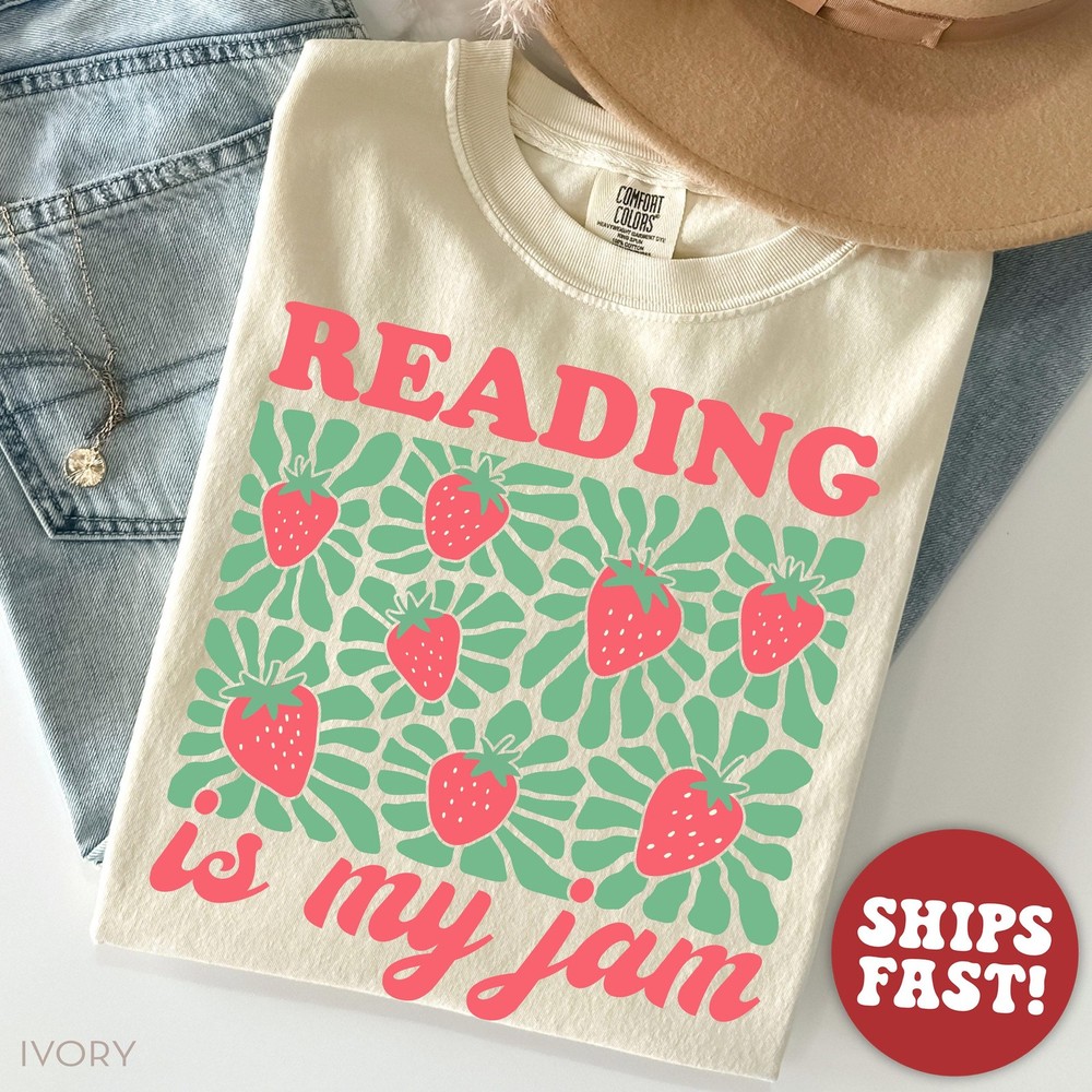 Comfort Colors® Bookish Shirt, Book Lover Clothing, Reading Shirt, Gifts for Rea