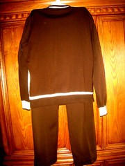 VTG 80’s NIKE Sportswear White Tag 2 Pc Brown Warmup Set Swoosh Sz M ~REDUCED!!