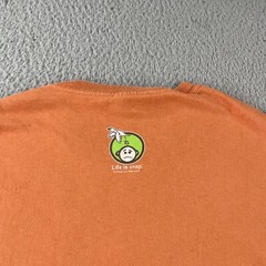 VTG Life is Crap “No Skateboarding” T-Shirt Orange Adult Men’s Size Medium Tee *