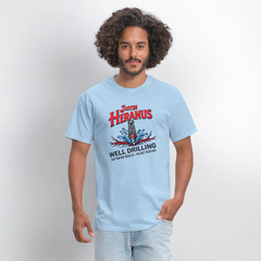 Justin Heranus Well Drilling T-Shirt – Funny Adult Humor Tee