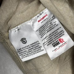 Ariat FR Flame Resistant T Shirt Mens M Beige Long Sleeve Cat 2 IRC2 2112