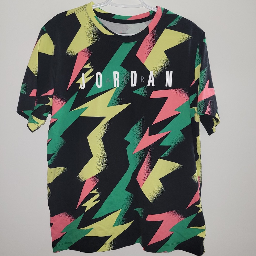 Nike Air Jordan Jumpman 90s Retro T-Shirt Men Size Large DB1553-011 Multicolor