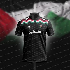 Palestine Football T-Shirts FREE Palestine Polyester Tees Football Jerseys