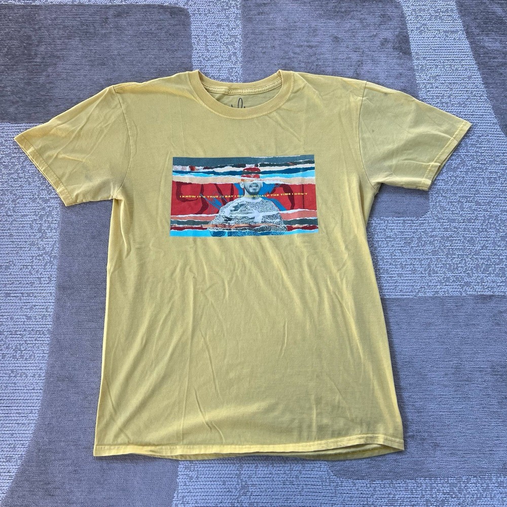 Mike Shinoda Yellow T-Shirt Men’s M I Know It’s True And Half The Time I Don’t