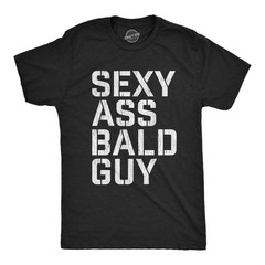 Mens as Bald Guy T Shirt Funny Father’s Day Dad Husband Grandpa Gift