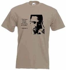 MALCOLM X T-SHIRT – Black Panther Party Hip Hop Political – Choice Of Colours