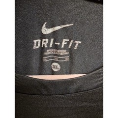 Nike Dri-FIT Mens XL Black Red Athletic Performance T-Shirt