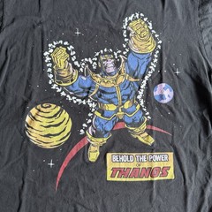 Marvel Thanos Graphic Tee Behold The Power Men’s Large