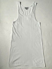 New 2(x)ist Super Soft Pima Cotton Ribbed Tank Top Underwear sz S #201