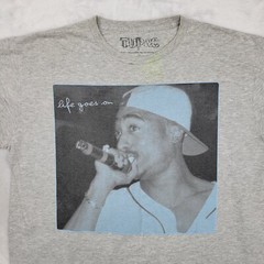Tupac Shirt Men XL Rap Death Row Records Concert West Coast 2Pac Amaru AWA Adult