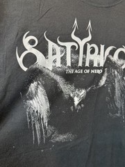 Vintage Satyricon Shirt Medium The Age Of Nero Black Metal