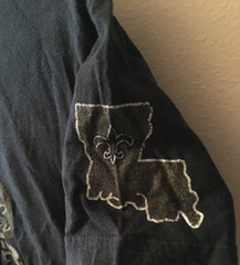 GORGEOUS NEW ORLEANS SAINTS RETRO SPORT BLACK PREMIUM T-SHIRT MENS WOMENS MEDIUM
