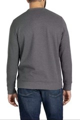 NWT Gerry Mens Gray Crewneck Long Sleeve Sweatshirt Pullover Large