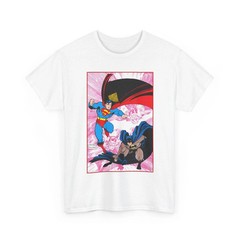 Batman & Superman T-Shirt – Arthur Adams Art – Action Comics Annual #1 Cover, DC
