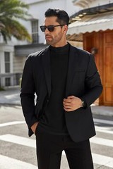 Men Mock Neck Turtleneck Long Sleeve Shirts Undershirt Thermal Fleece Lined Tops