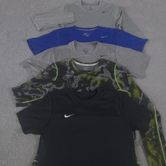 LOT OF 5 Nike Shirt Mens Medium Multi Park VII Miler Dri-FIT Camo Performance