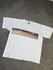 Vintage Looney Tunes Marvin The MartianShirt Mens L White 1997 Warner Bros Tee