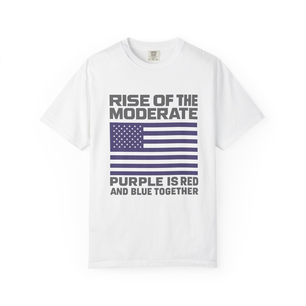 Rise of the Moderate T-Shirt, Political Statement Tee, Unisex Graphic Shirt,