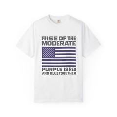 Rise of the Moderate T-Shirt, Political Statement Tee, Unisex Graphic Shirt,