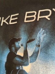 Luke Bryan Medium Black Kill The Lights Shirt Tour District Made