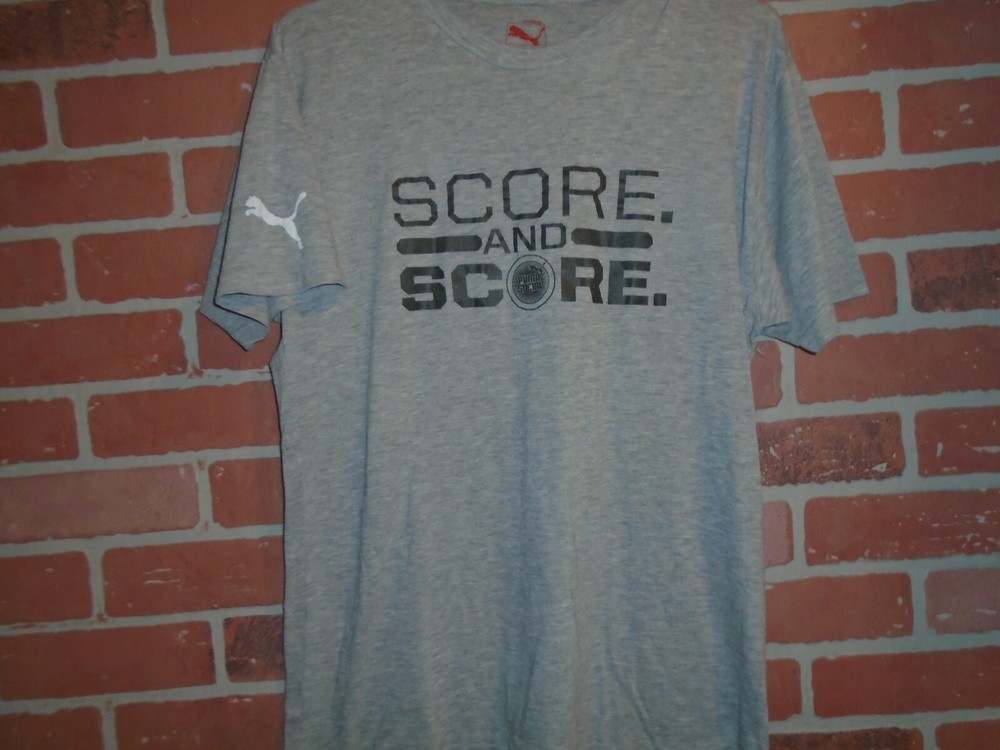 PUMA “SCORE”MENS SOFT FEEL TSHIRT SIZE LARGE