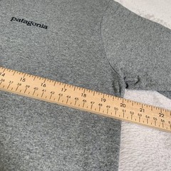 Patagonia Shirt Mens Medium Gray Responsibili-Tee P-6 Logo Mountain Short Sleeve