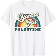 Freedom For Palestine. Queers For Palestine T-Shirt.webp