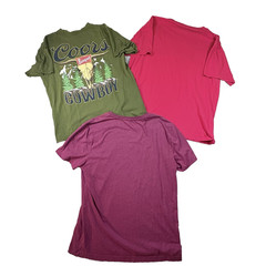 MIXED LOT OF 5 Men’s L Coors/Rock/BlackHawks/Point Break T Shirts SEE DESCRIPTIO