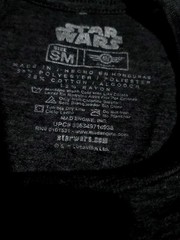 Star Wars – Dark Side Light Vintage Poly Cotton Rayon T-Shirt Men’s Small Black