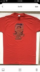 Thank God It’s Friday tgif Drunk Beer Vintage Vinyl 80’s? Red Tee iron On XL