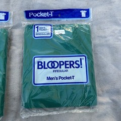 Fruit of The Loom T-Shirts Men’s XXL Vintage Bloopers Irregular Green *2 Packs*