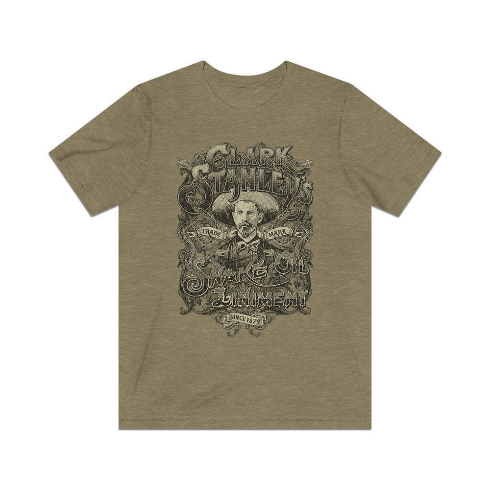 Clark Stanley’s Snake Oil Liniment 1879 Vintage Men’s T-Shirt