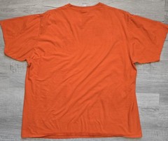 My Therapist Eats Hay Horse Graphic T-Shirt XL Orange Funny Equestrian 100% Cott