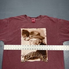 Vintage Don Williams The Gentle Giant Tshirt XL Purple Dbl Sided VTG Music