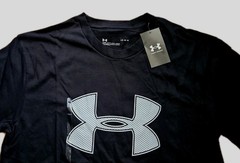 Under Armour Men’s T-Shirt Short Sleeve Athletic UA Logo Graphic Cotton Shirt L.