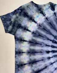 Hanes Handmade Ice Dye Unisex Adult T-Shirt Size Large Color Snow Maiden Tee NEW