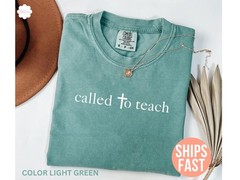 Christian Teacher Shirt Bible Teacher Appreciation Back To School Faith Tee