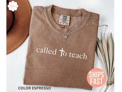 Christian Teacher Shirt Bible Teacher Appreciation Back To School Faith Tee
