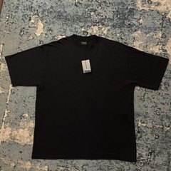 Balenciaga Black T Shirt Back Neck Logo Print Brand New Size XXL (True To Size)