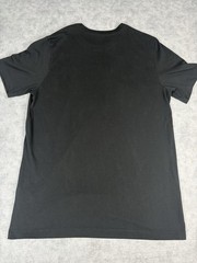 Nike Dri-FIT Soccer Graphic T-Shirt Mens Large Black Red Short Sleeve Tee