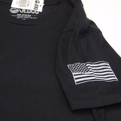 Jedco Mess With The Bull USA Flag Graphic T Shirt Men M Black NWT