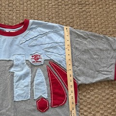 VTG 90s MECCA DNM Streetwear Embroidered Graphic T-shirt Men’s Size 3X