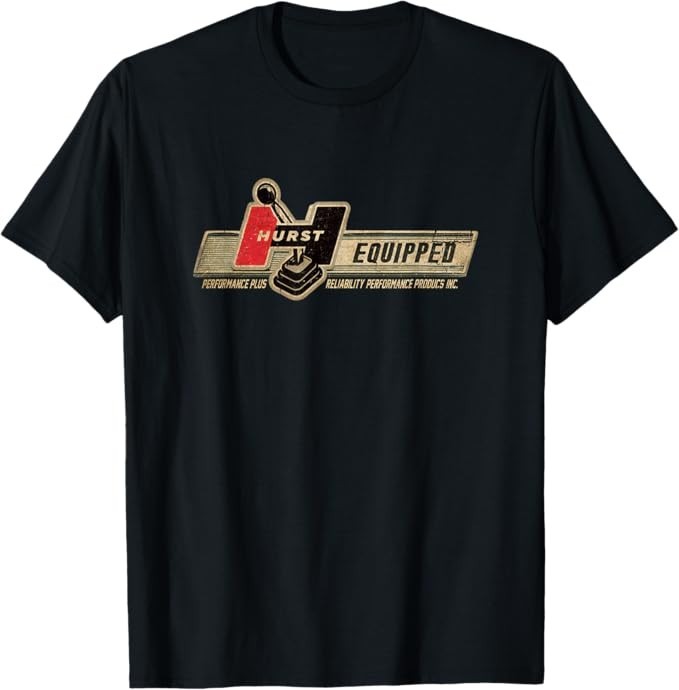 Vintage Retro Car Classic Hurst Performance Drag Race T-Shirt