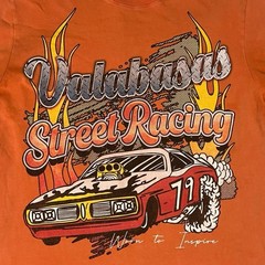Vintage Valabasas ” Street Racing, Rise To The Occasion “ Men’s XXL T shirt.
