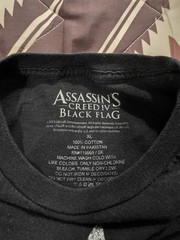 Assassin’s Creed IV Black Flag Video Game Promo T Shirt Black Men’s Size XL