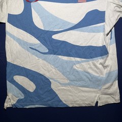 Oakley Team USA T Shirt Men Blue White Made in Italy Polyamide Size Small