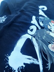 Dororo Hyakkimaru Anime Manga Graphic Black T-Shirt Size Large.